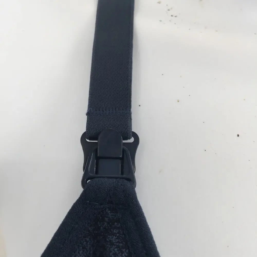 Modern Eternity Navy Blue Maternity Nursing Bra Adjustable straps Sports Soft - Picture 4 of 6